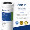 Pentair Pentek CBC-10 Carbon Water Filter, 10-Inch, Under Sink Carbon