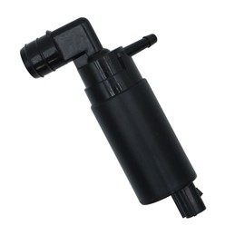 Ludom Black Single Outlet Front Windscreen Washer Jet Pump 85330-05030, 85330-05031 Compatible with T25 T22 Corola E11 E12 Yaris/Vitz 1999-2005