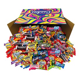 Assorted Classic Candy - Huge PARTY MIX Bulk BOX! 11.50 lbs / 184 oz Classic Individually Wrapped Candies of All Time America's Most Favorite Assorted Candies (180)