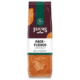 Fuchs Spices - Minced Meat Spice Salt in Recyclable Refill Bag, Salt for Seasoning Meatballs, Burger Patties, Vegetarian Patties - 100 g