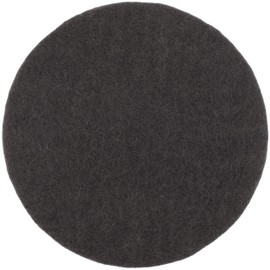 myfelt Kuno Flat Felt Seat Cushion, Round Diameter 36 cm, Anthracite