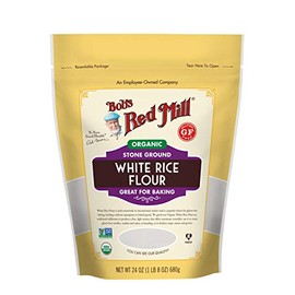 Bob's Red Mill Organic White Rice Flour, 24 Ounce