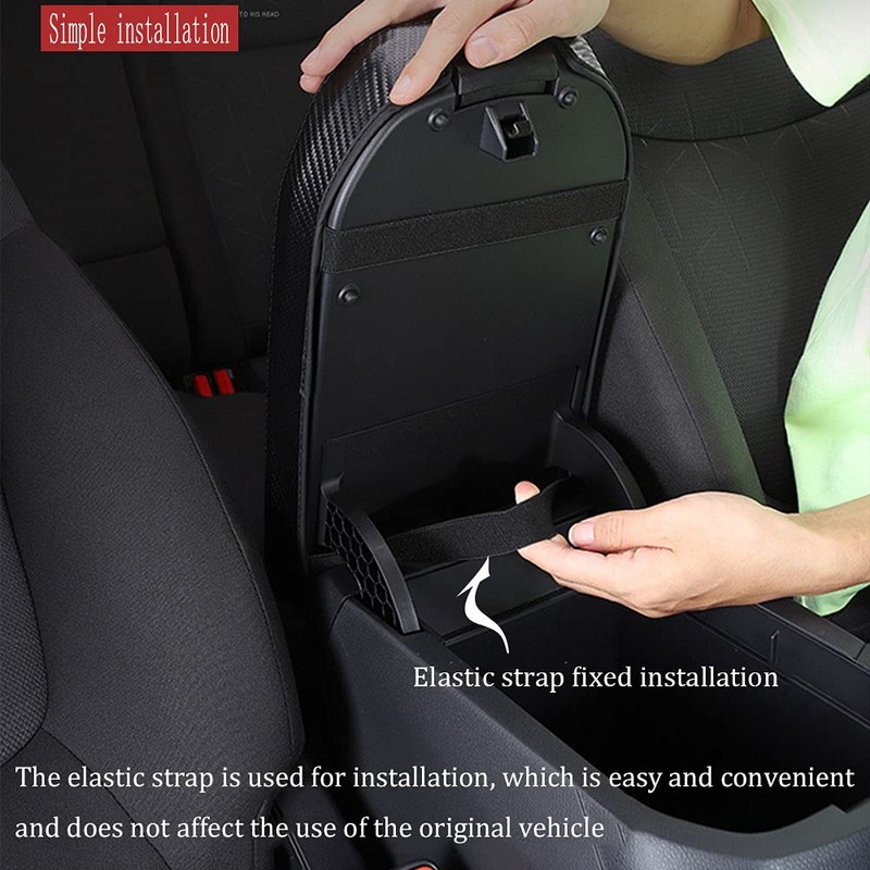 BOLTRY Center Console Armrest Box Cover for Honda Civic 2025