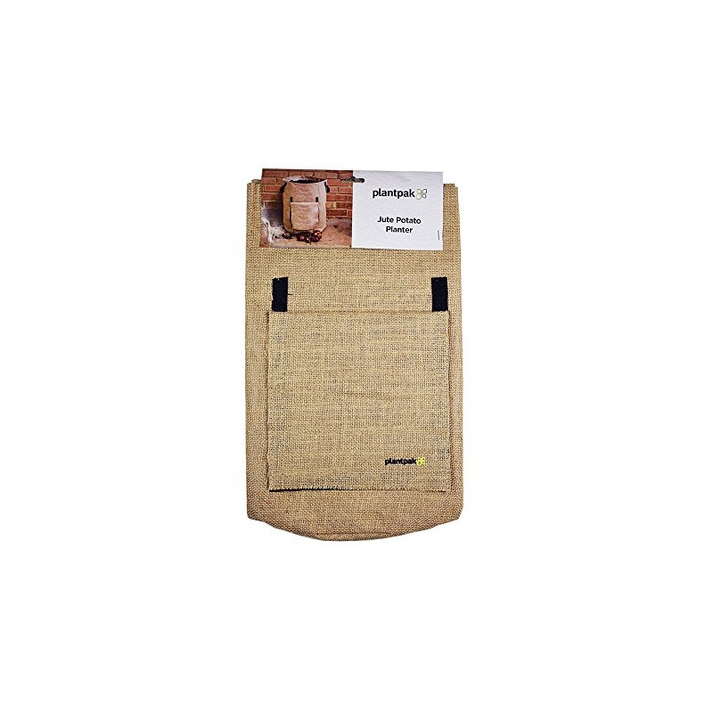 Plantpak 70200400 Jute Potato Planter, Brown, 35 x 35 x