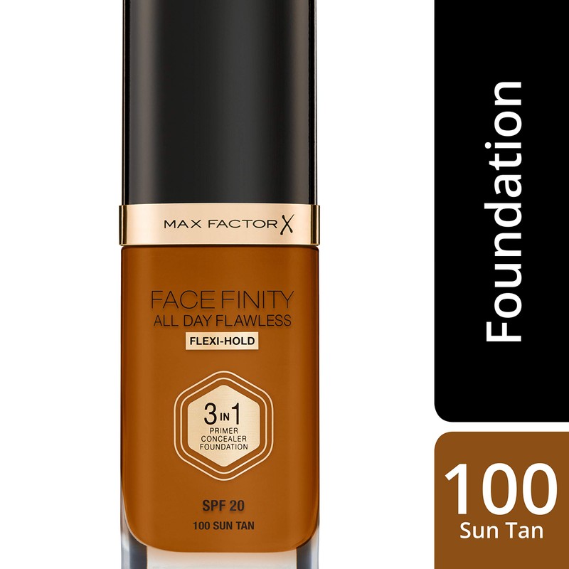Max Factor Facefinity SPF20 Concealer And Foundation No. 100 Suntan