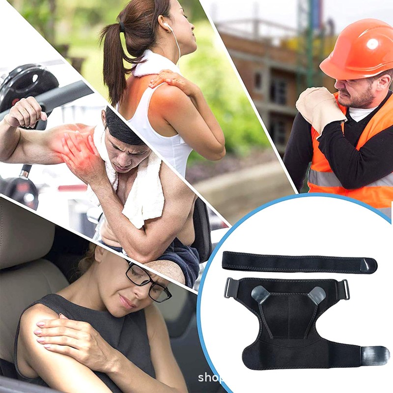 YIKANGHENG Shoulder Brace, Adjustable Large Size Shoulder Support for Men