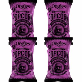 Oogie's Gourmet Popcorn | 4 Pack | Original Kettlecorn Flavor | Gluten Free Popcorn Snacks | 4.25 Ounce Big Bag