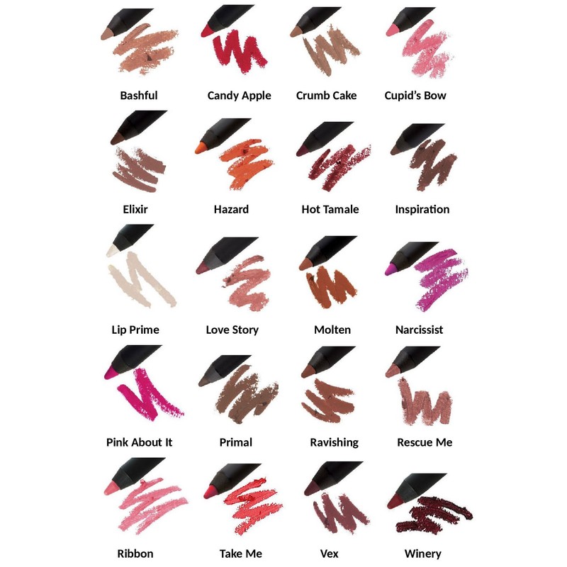 Jolie Waterproof Ultimate Lip Liner Pencil - BASHFUL (a nude