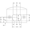 Prime-Line E 2307 Brass Standard Door Lock Residential Strike Plate