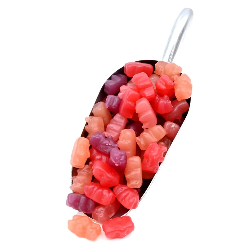 Gummy Bears, Non-GMO, 1 lb, Assorted Flavors (5 Lb)