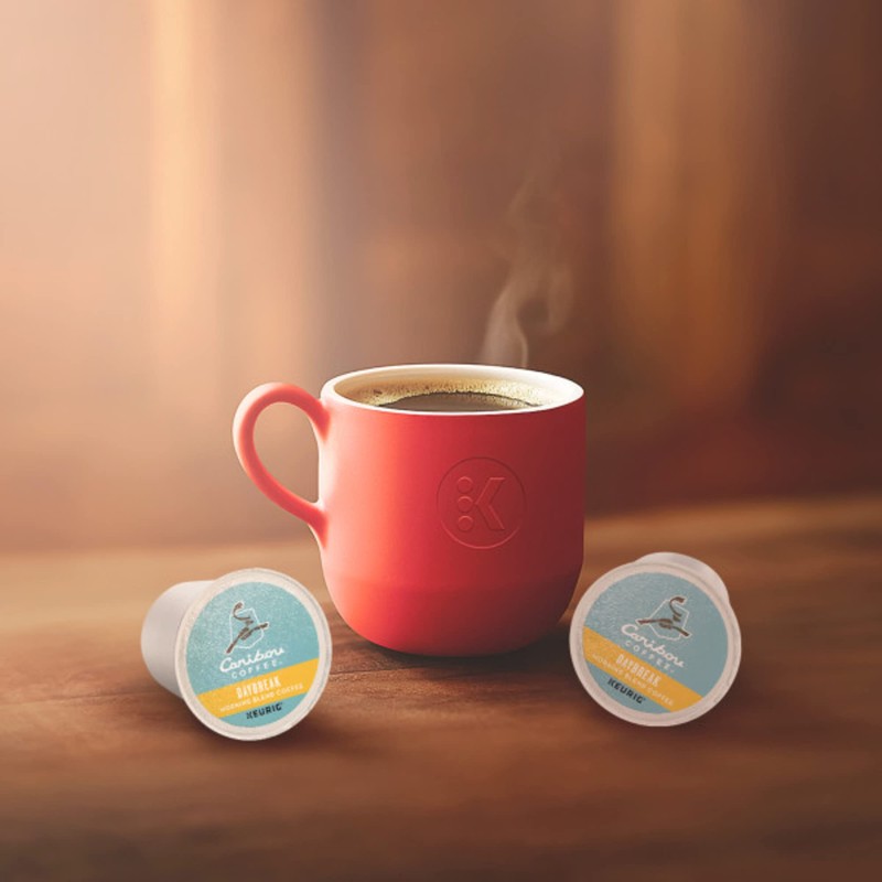 Caribou Coffee Daybreak Morning Blend Keurig Single-Serve K-Cup Pod, Light