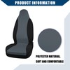 Hihaha High Back Front Car Seat Cover Bucket for SUV