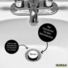 Huuraa Servus Sink Plug with Lettering Gift 4 cm Height