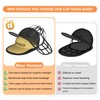 LONGD Hat Washer Cage with Snap Lock - Machine/Dryer Safe
