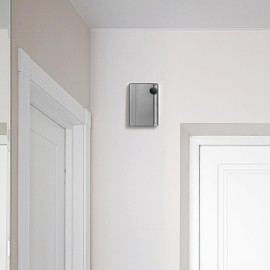 Miratic Electromechanical doorbell wired for doorbell 80 dB IP20 under 230 V installation (graphite)
