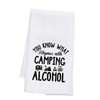 PLITI Camping Kitchen Towel Camping Lover Gift You Know What