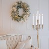 POQCCT LED Flameless Window Candles with Remote Timer 10 PCS