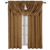 sheetsnthings Soho Rod Pocket 5pc Window Treatment Set, 2-Panels (63-Inch