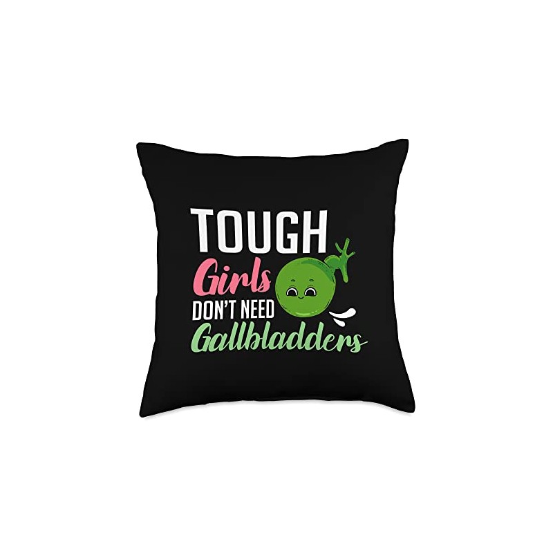 Gallbladder Removal Surgery Recovery Attack Throw Pillow