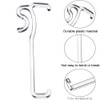 WYNOTT Valance Clips for Blinds, 2.5 Inch(63.5mm) Clear Blind Clips