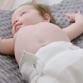 Gerber Unisex Baby Boys Girls Birdseye Prefold Cloth Diapers Multipack White Premiun 3-Ply 10 Pack