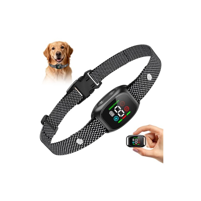 FEISEDY Collar de Castigo para Perro - Collar Antiladridos Automático