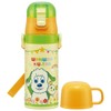 Skater SKCP3-A Children's Stainless Steel Water Bottle, 2-Way Drinking Straw,