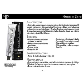 Tinte 100g 1+2 Argan Keratina y Filtro UV (5.00 CASTAÑO CLARO INTENSO)