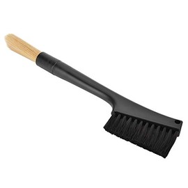Yosoo Cepillo De Café, Cepillo De Limpieza De Molinillo con Cepillos De Polvo De Leche De Café De Doble Cabezal Cepillo De Limpieza De Cabello De Nailon Suave para CafeteríA Bar Utensilios Accesorios