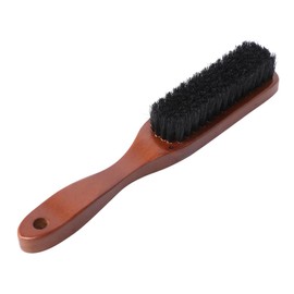 TOVINANNA Professional Wooden Handle Pig Bristles Beard Brush for Men Styling Tool Portable Design