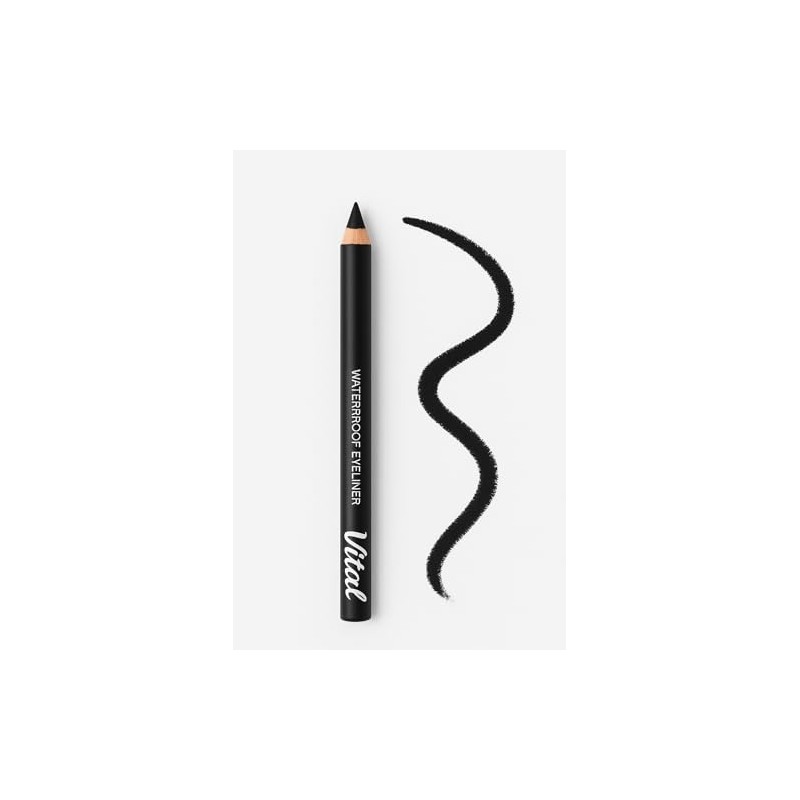 Vital Horizon Waterproof Eyebrow Pencil with Brush & Sharpener –