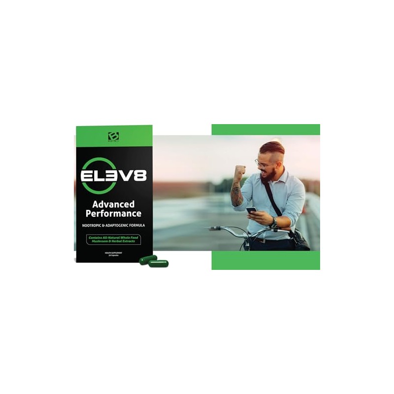 BEpic ELEV8 Advanced Performance Supplement - 30-Day Supply (30 Capsules)