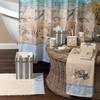 Zenna Home Shower Curtain Hooks Seaside Serenity Bath Accessories, Off-White