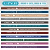 QEERBSIN Christian Rubber Bracelets Bulk Bible Verse Cross Scripture Silicone