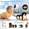Baby Toys 6-12 Months, Musical Penguins Crawling Infant Toys, Early