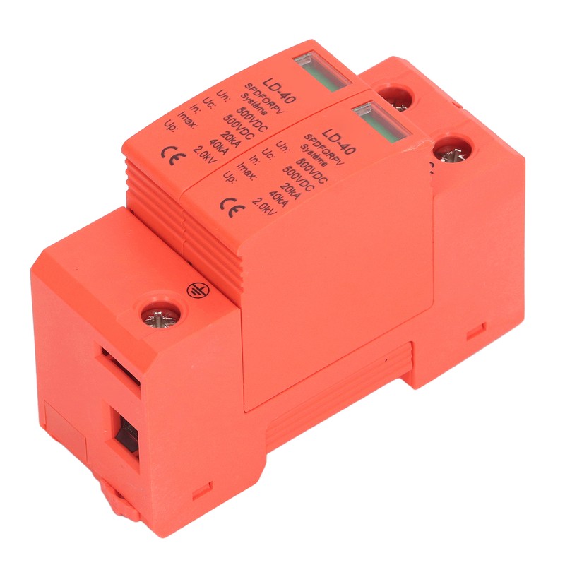 PV Surge Protection Device Photovoltaic Circuit Breaker Protector 2P 20‑40KA
