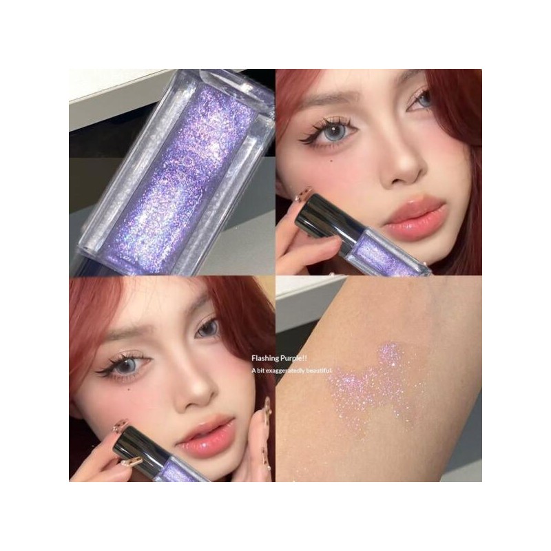 7가지 색상 레온 글리터 립글로스 지속적인 투명한 보습 플럼퍼 액체