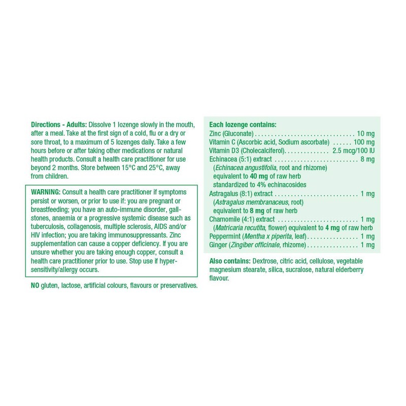 Jamieson Jamieson Zinc Lozenges Elderberry Flavour, 60 lozenges Elderberry, 60