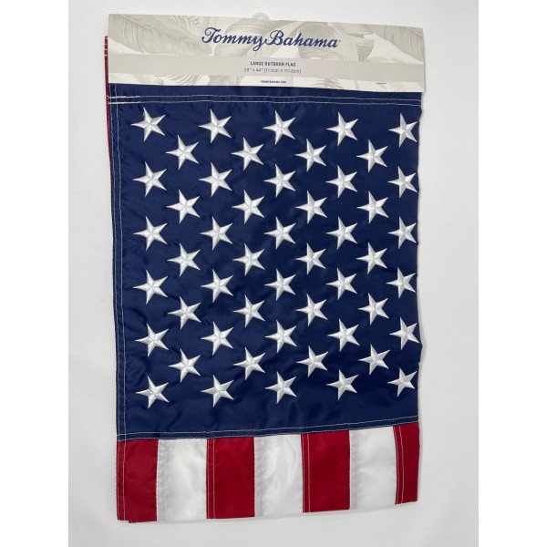 Tommy Bahama Tommy Bahama Emroidered American Flag 28”x44” NEW