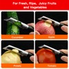 KULUNER 304 Stainless Steel Multi-Function Kitchen Peeler - With Solid