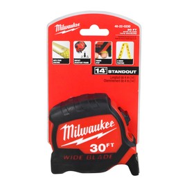 Milwaukee 48-22-0230 30 ft. x 1.3 in. Wide Blade Tape Measure