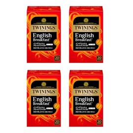 Twinings Tea Bags English Breakfast 20P x 4 Packs