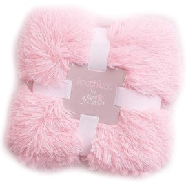 Bizzi Growin Koochicoo Blanket for Girls, Blush Pink