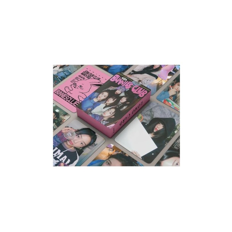 55 Photocards NewJns - Edición Bunnies Club