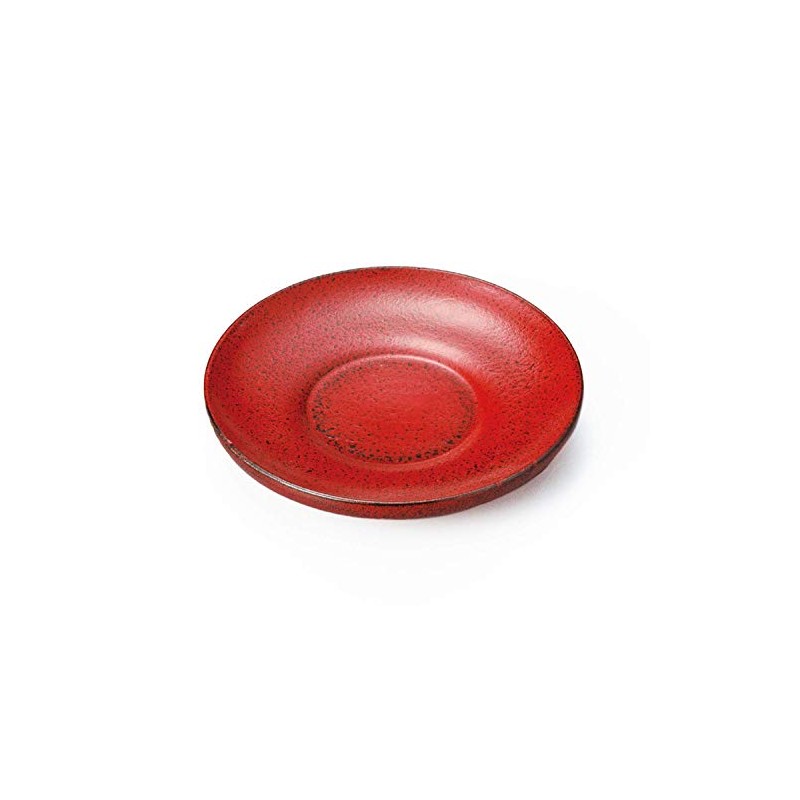 Yamakiikai L1805 Red Tea Holder 4.5 inches (11.5 cm) Diameter