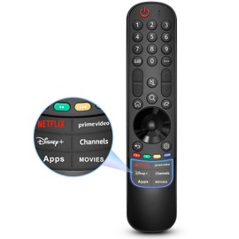 Universal for LG-Smart-TV-Remote-Control, Replacement Magic-Remote for LG UHD OLED QNED NanoCell MiniLED 4K 8K Smart TVs(NO Voice & NO Pointer)