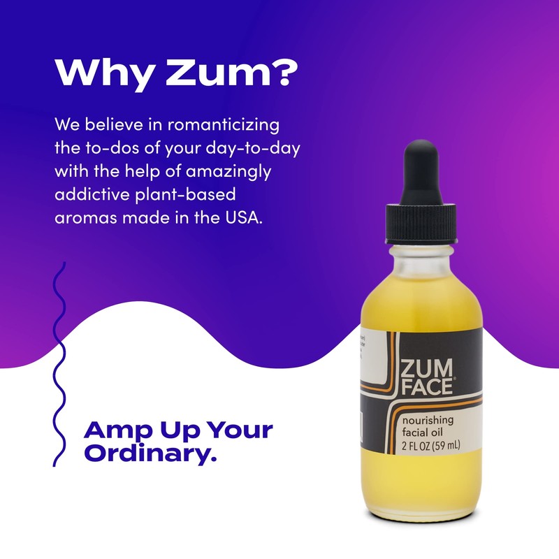 Indigo Wild Zum Face Nourishing Face Oil, 2 Fluid Ounce