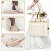 72" Wedding Dress Garment Bag, Beige