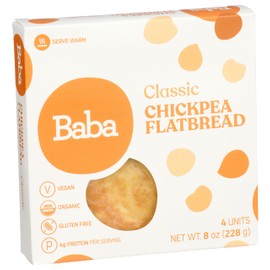 Organic Chickpea Flatbread (Classic)