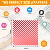 120Pcs Wax Paper Sheets for Food, 12x12 In Variety Pack